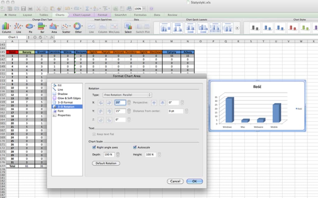 download free excel trial for mac